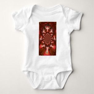 Kaleidoscope Tunga Art-utskrift/grafik T-shirt