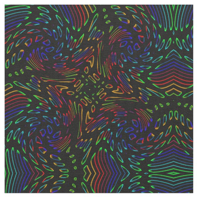 Kaleidoscope Tyg (Närbild)