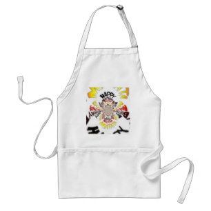 Kaleidoscope-utskrift Förkläde