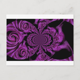 Kaleidoscope Valentines day Helg Vykort