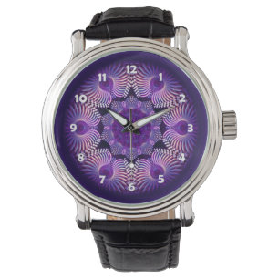 KaleidoscopeApophysisblomma mig Armbandsur