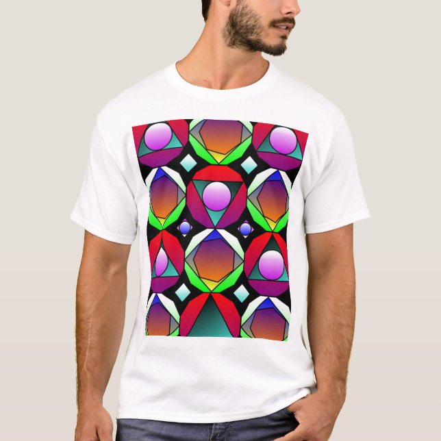 Kaleidoscopeexplosion T-shirt (Framsida)