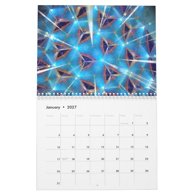 kaleidoscopekalender 2011 kalender (Jan 2027)