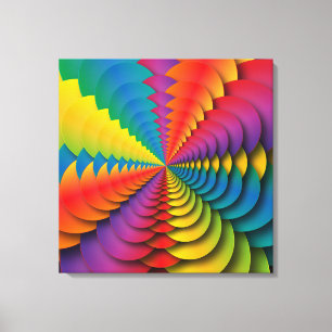 Kaleidoscopekanfas Canvastryck