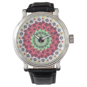Kaleidoscopeklocka Armbandsur