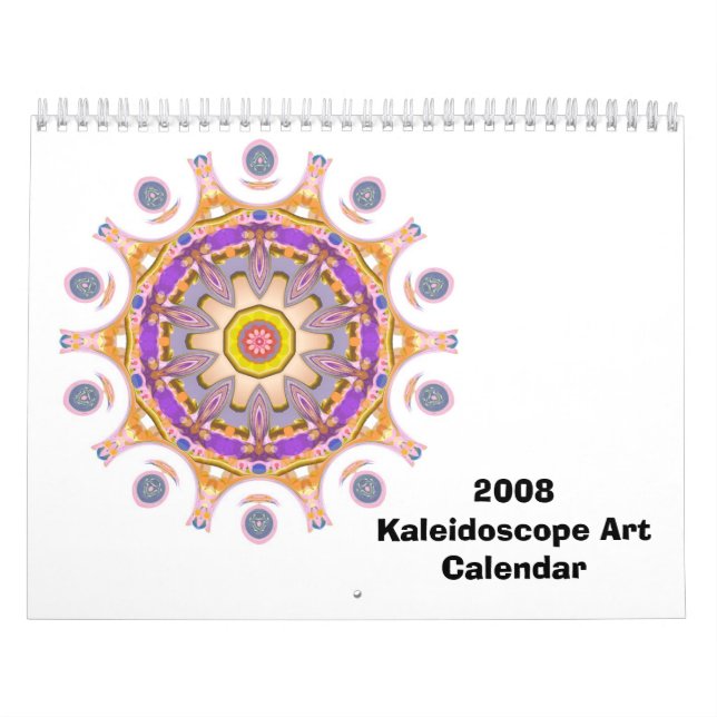 Kaleidoscopekonstkalender 2008 kalender (Omslag)