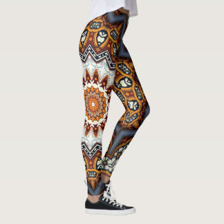 KaleidoscopeMandala i Portugal: Mönster 224,11 Leggings