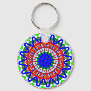 KaleidoscopeMandalas Nyckelring