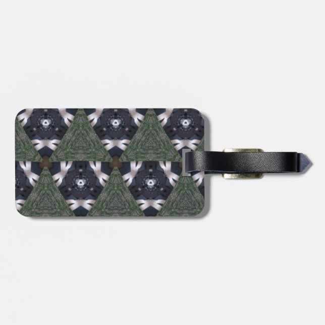 Kaleidoscopen reser märkren bagagebricka (Baksida Vågrät)