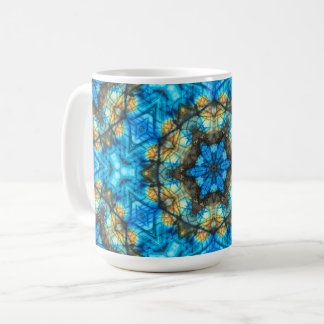 Kaleidoscopic Labradorite "Stached Glass" Kaffemugg