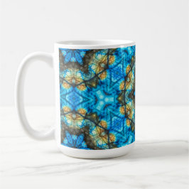 Kaleidoscopic Labradorite "Stached Glass" Kaffemugg