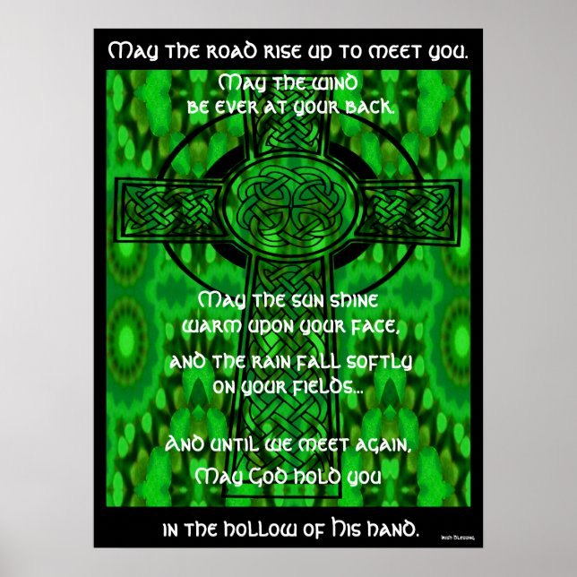 Kaleidoscopic Mandala - Irish Bluting 3 Poster (Framsidan)