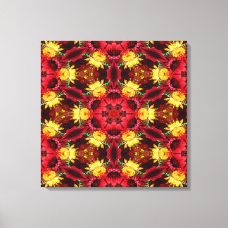 Kaleidoskop Art 21 Wrapped Canvas