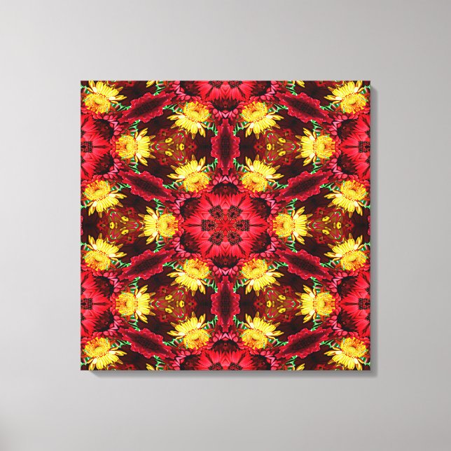 Kaleidoskop Art 21 Wrapped Canvas (Framsida)