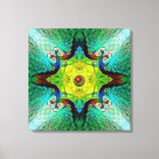 Kaleidoskop Art 23 Wrapped Canvas
