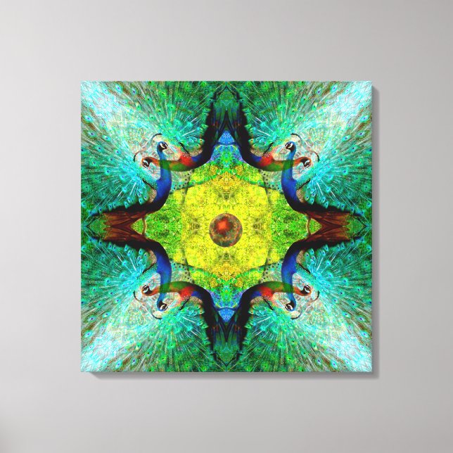 Kaleidoskop Art 23 Wrapped Canvas (Framsida)