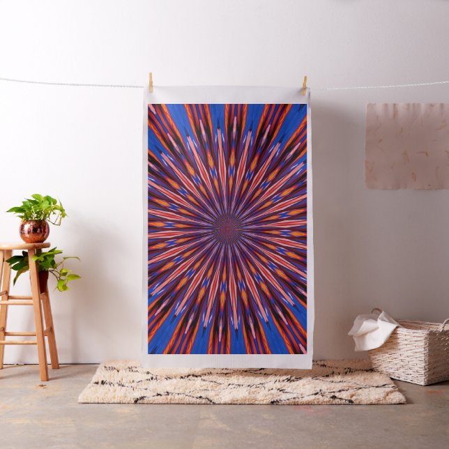 Kaleidoskop Art 35 Anpassningsbar Fabric Tyg (In Situ)