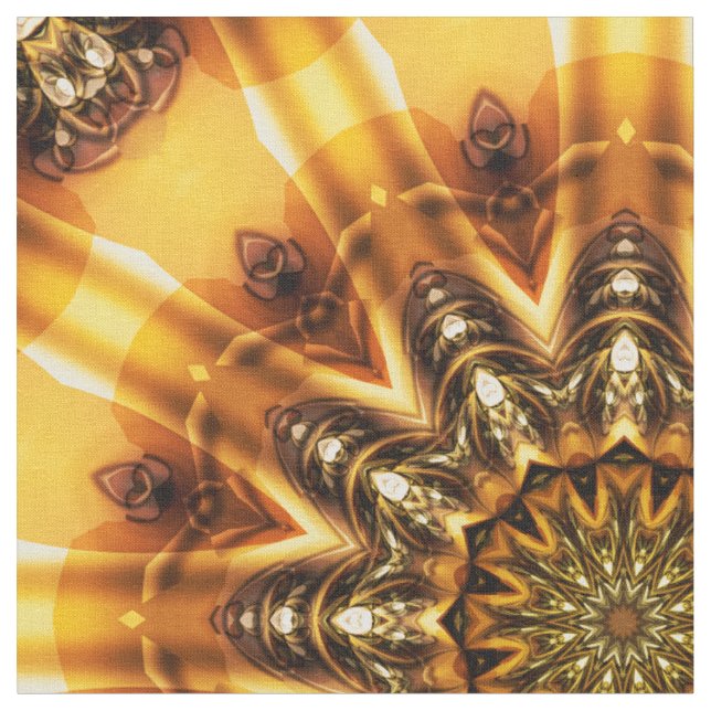 Kaleidoskop Art 38 Anpassningsbar Fabric Tyg (Närbild)