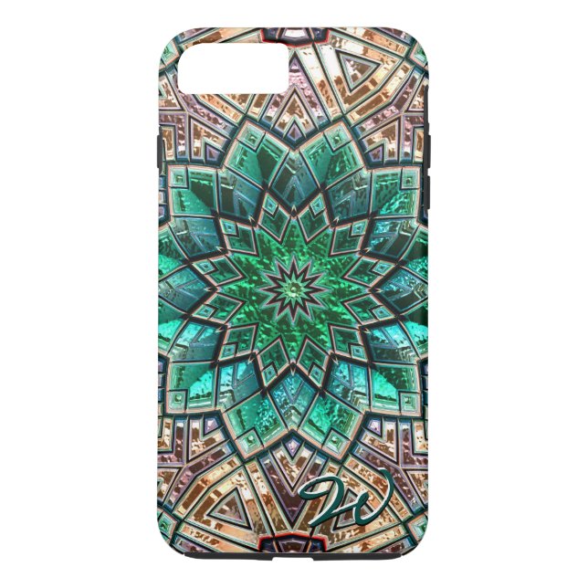 Kaleidoskop Art 40A-40B-alternativ Case-Mate iPhone Skal (Baksida)