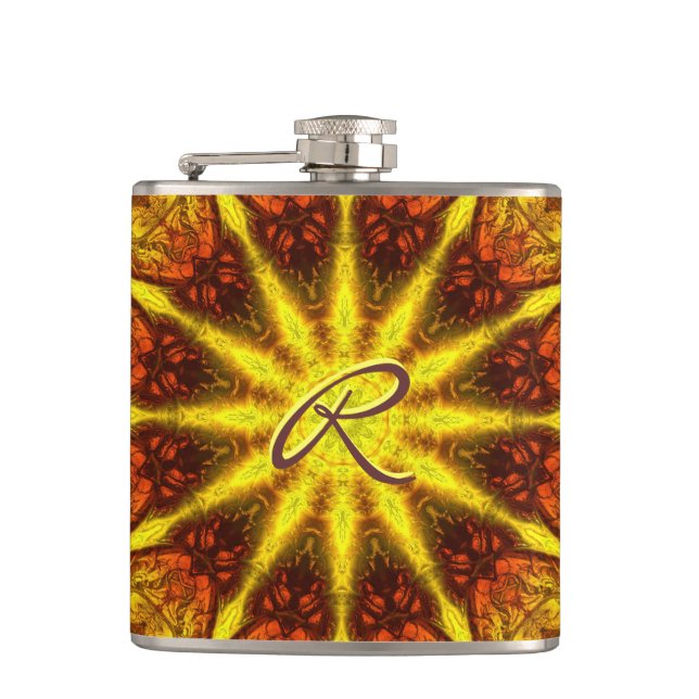 Kaleidoskop Art 5 Förpackad kolv Fickplunta (Framsidan)