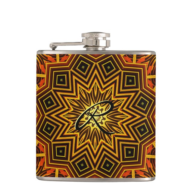 Kaleidoskop Art 9 Figursatt kolv Fickplunta (Framsidan)