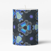Kaleidoskop (blått/svart/lila)