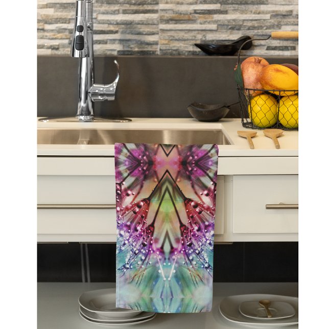 Kaleidoskop: Blommigt av Abstrakt Kökshandduk (Skapare uppladdad)