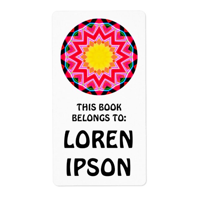 Kaleidoskop - Bok Plate Fraktsedel (Framsidan)