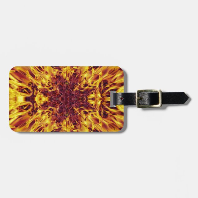 Kaleidoskop Fire Explosion Bagagebricka (Horisontell Framsida)
