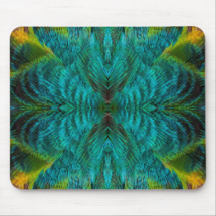 Kaleidoskop Fjäderdesign Musmatta