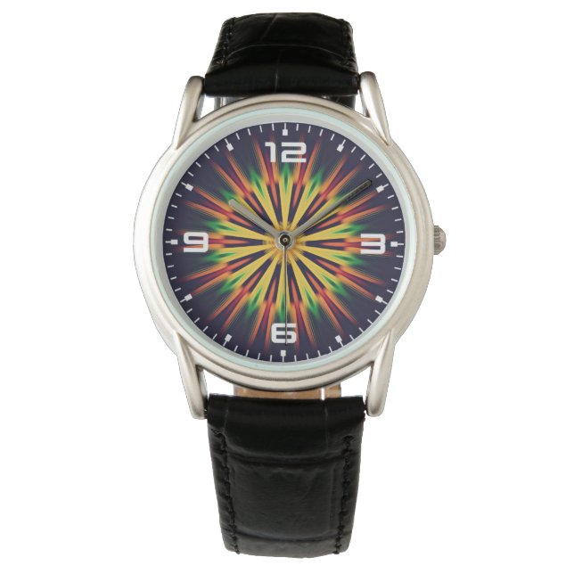 Kaleidoskop FLOD-design Armbandsur (Framsida)