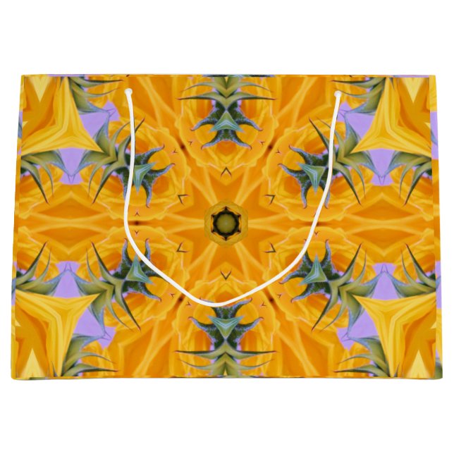 Kaleidoskop Gult SolrosPetals (Framsidan)