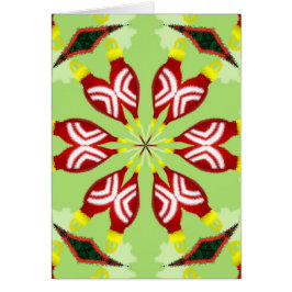 Kaleidoskop "K1 SQ" Hälsningskort