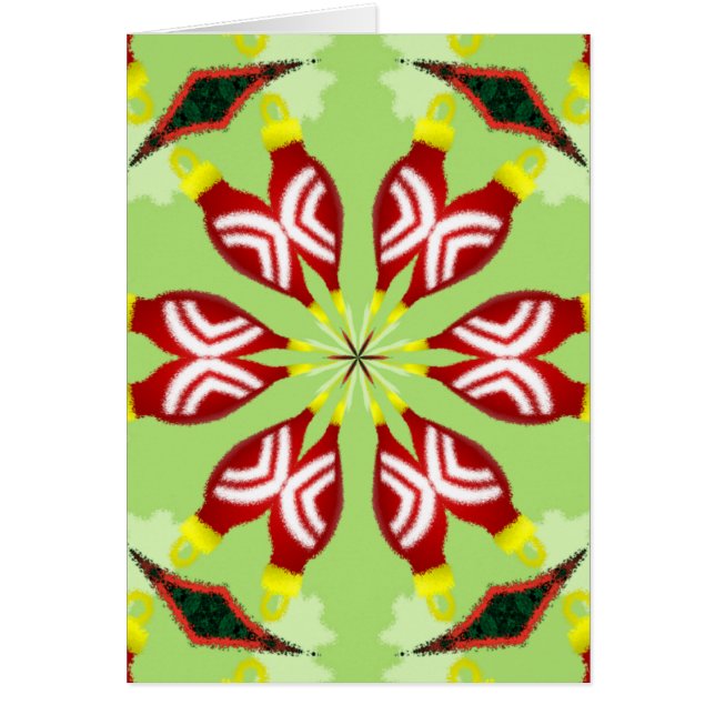 Kaleidoskop "K1 SQ" Hälsningskort (Framsidan)