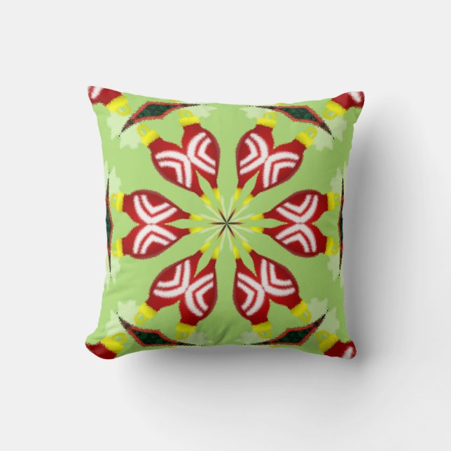 Kaleidoskop "K1 SQ" Kudde (Framsida)