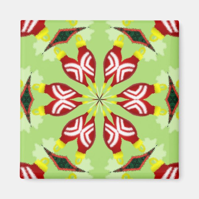 Kaleidoskop "K1 SQ" Magnet (Framsidan)