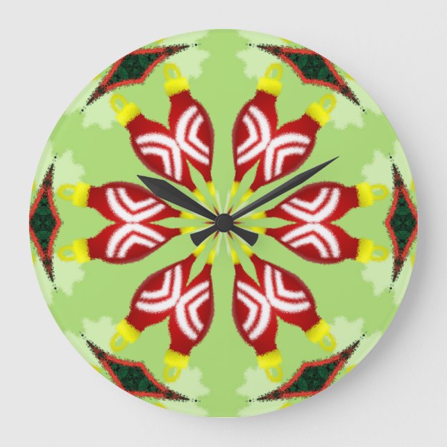 Kaleidoskop "K1 SQ" Stor Klocka (Framsida)