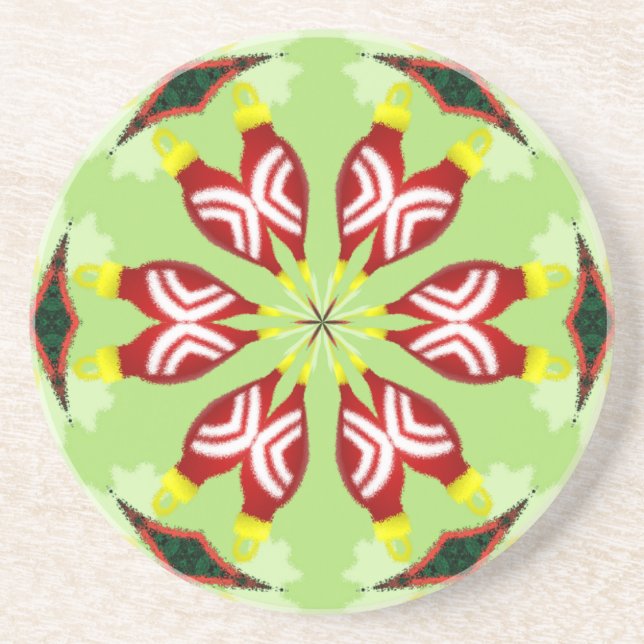 Kaleidoskop "K1 SQ" Underlägg Sandsten (Framsidan)