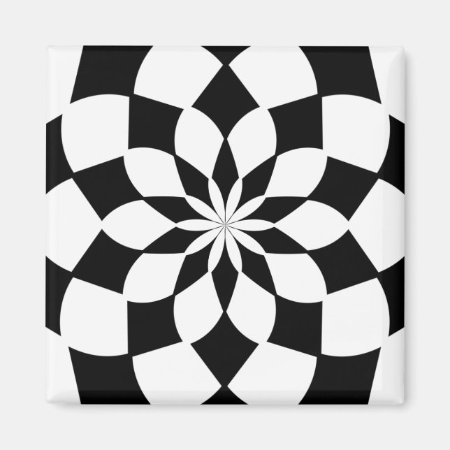 Kaleidoskop "K2 SQ" Magnet (Framsidan)
