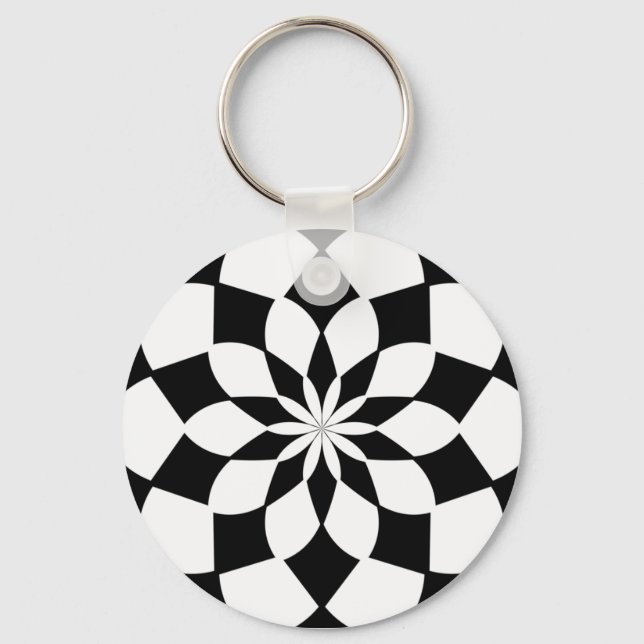 Kaleidoskop "K2 SQ" Nyckelring (Framsida)