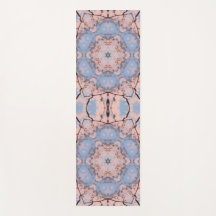 Kaleidoskop morgonblå och frost Rosa