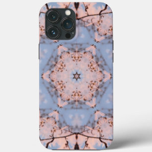 Kaleidoskop morgonblå och frost Rosa