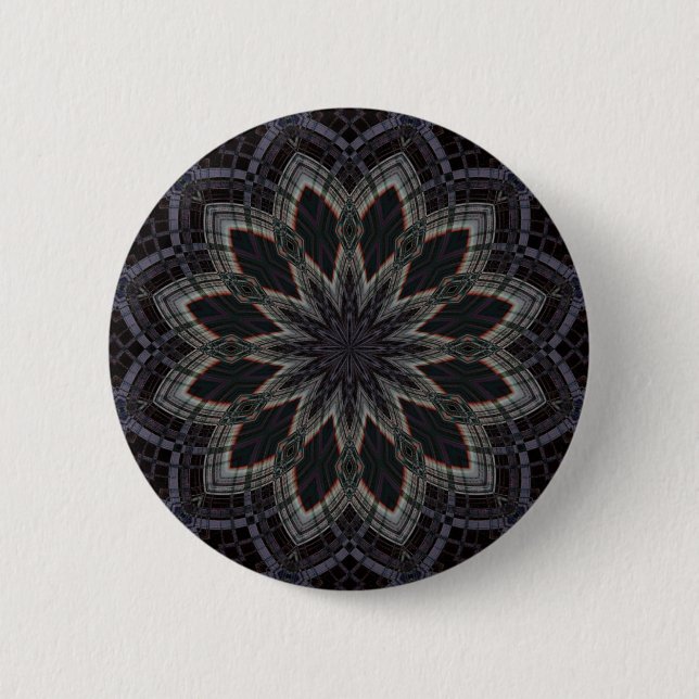 Kaleidoskop 'RK4 SQ' Knapp (Framsida)