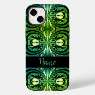 Kaleidoskop Shades of Grönts iPhone/iPad case