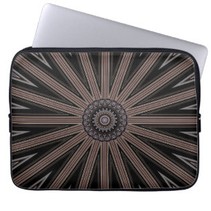 Kaleidoskop Wheel Mönster 13-tums elektronikbag Laptop Fodral