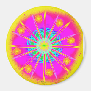 Kaleidoskopc Sol efter Power Flower Magnet