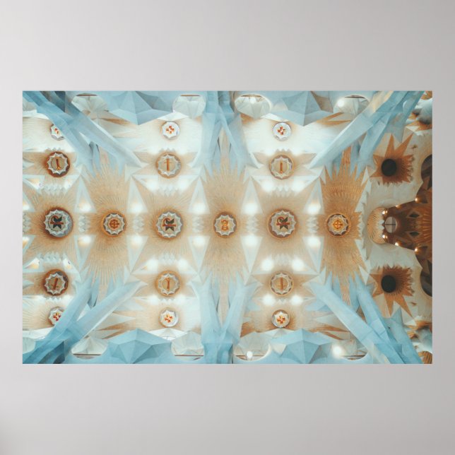 Kaleidoskopfotografi av tak poster (Framsidan)