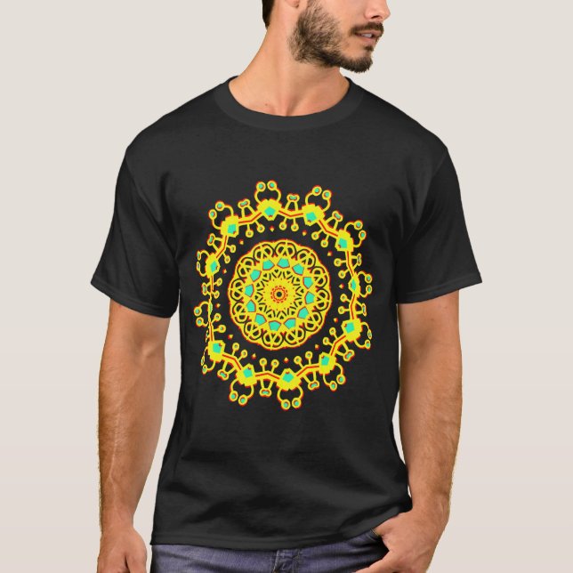 Kaleidoskopi 110714(17) tee shirt (Framsida)