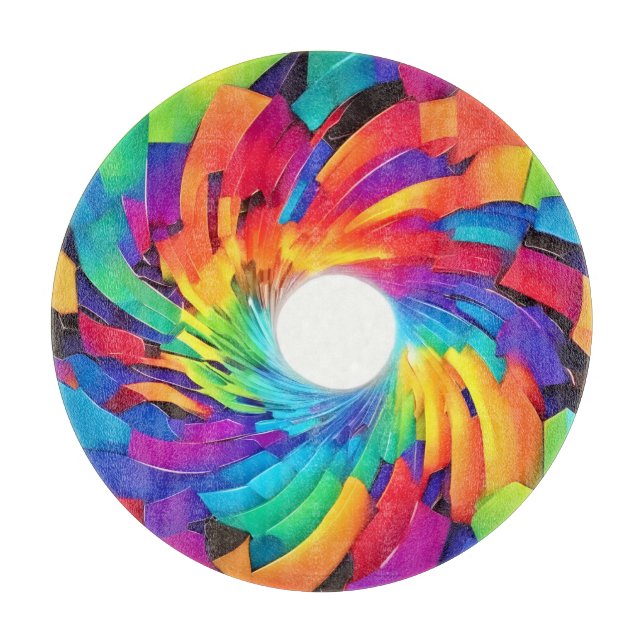 Kaleidoskopi Vortex: En färgad resa (Framsidan)