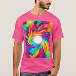 Kaleidoskopi Vortex: En färgad resa T Shirt